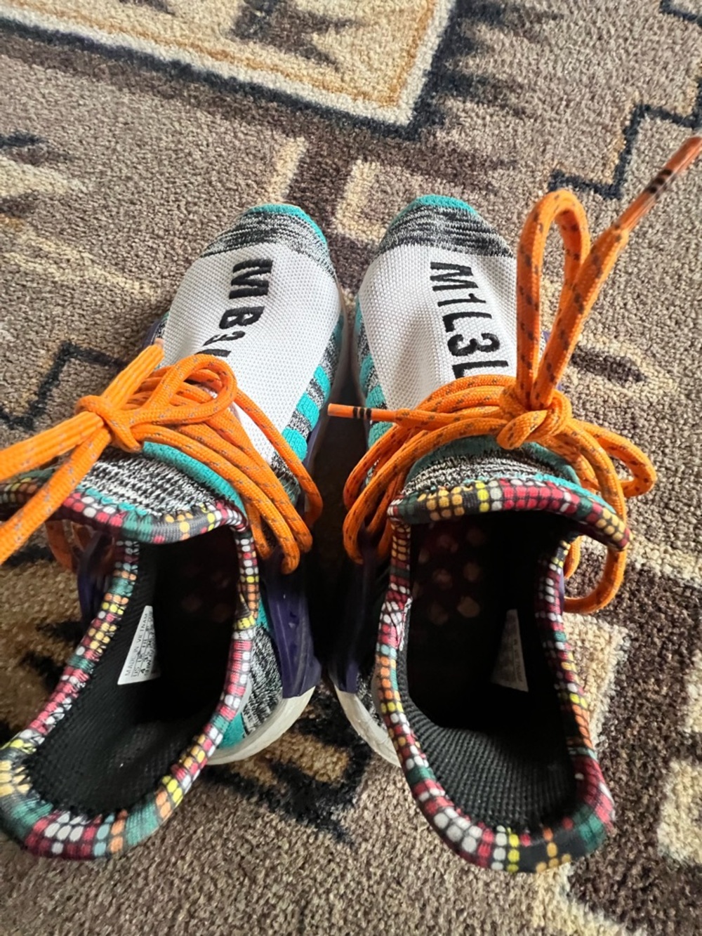 Adidas Pharrell Williams NMD Human Race, men’s-4/womens 6 1/2. - Picture 5 of 5
